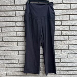 Thyme Maternity Dark Grey Straight Leg Pants